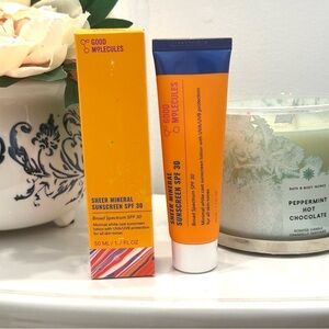 Good Molecules Sheer Mineral Sunscreen SPF 30 (50 mL/1.7 fl Oz) NIB